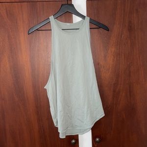lululemon muscle tank in creamy sage